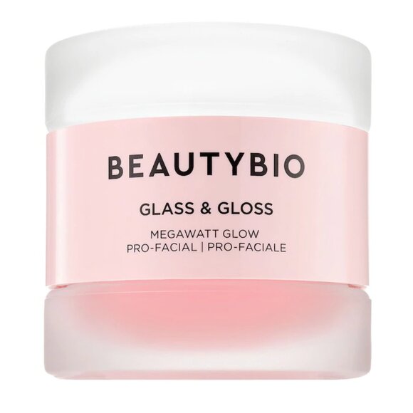 *Sealed* BeautyBio Glass & Gloss 2-Step At Home Facial Scrub Moisturizer 30 ml - Picture 1 of 6